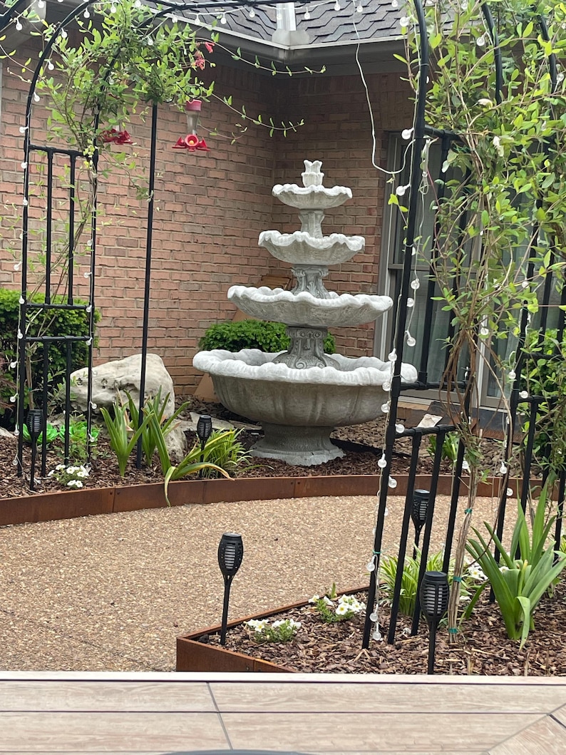 Solid Rock Stoneworks Extra Large 4 Tier Fountain- 70