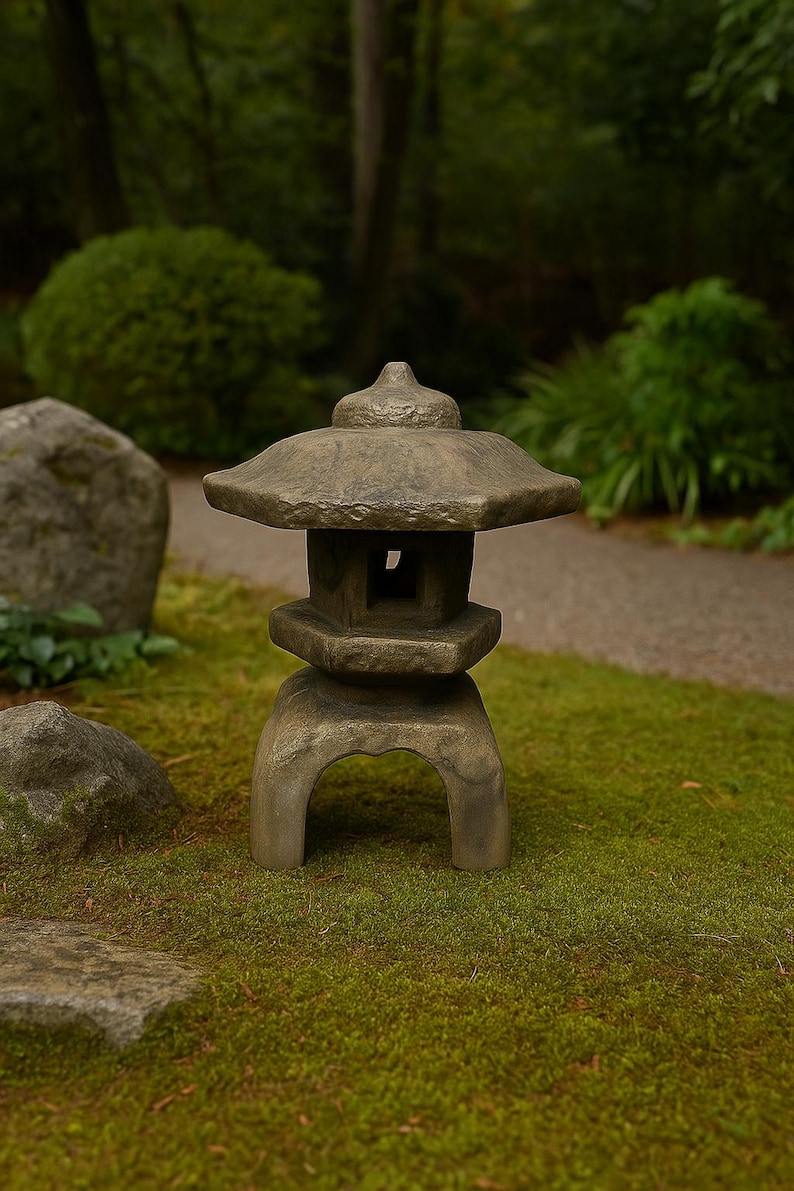 Solid Rock Stone Works Japanese Lantern - Thumbnail 3