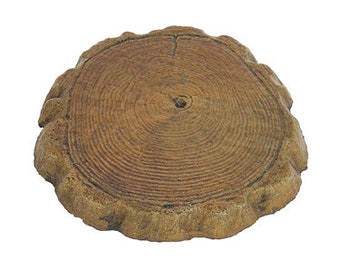 Solid Rock Stoneworks Large Log Stepping Stone
