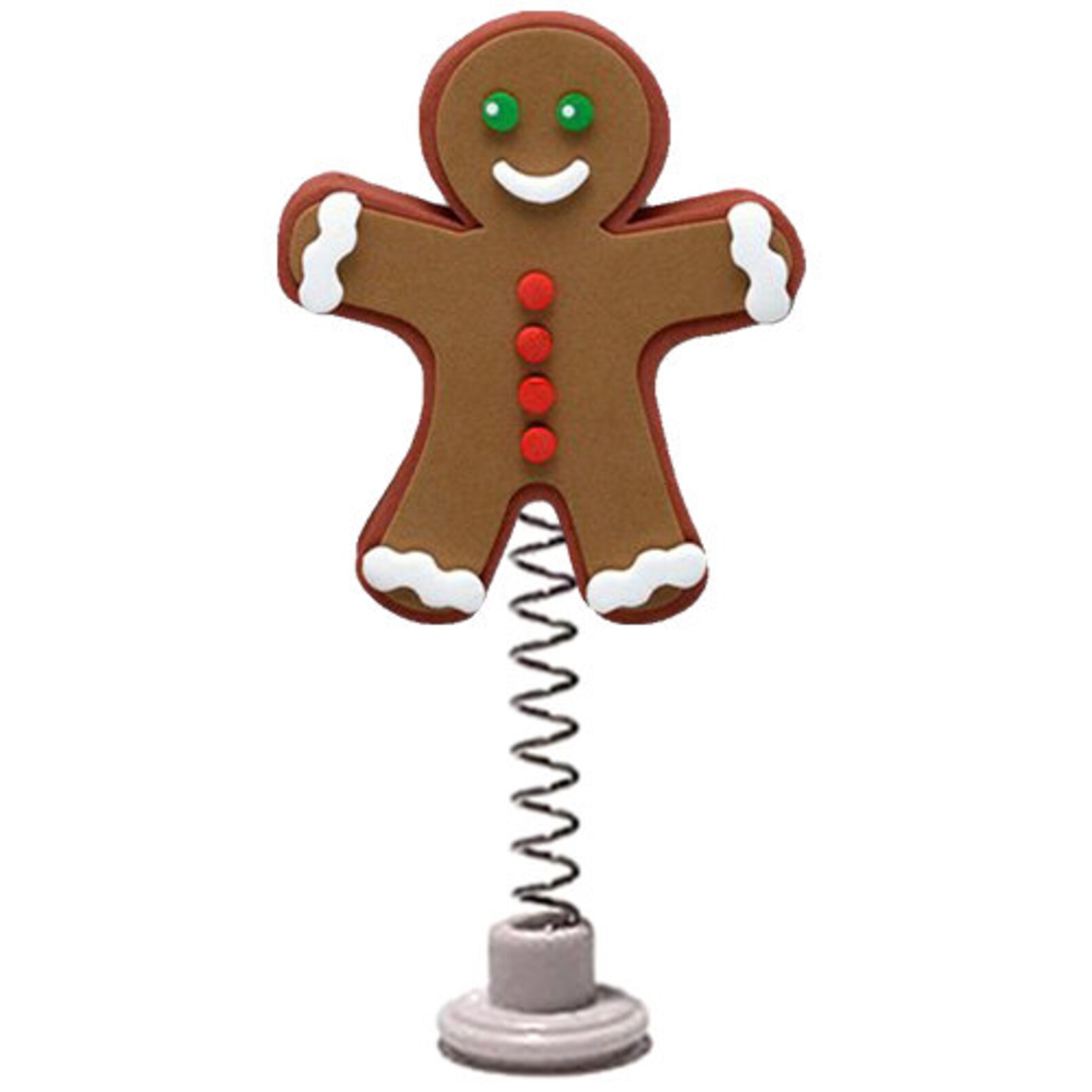 Tenna Tops Brand Gingerbread Man Antenna Topper / Rear View Etsy