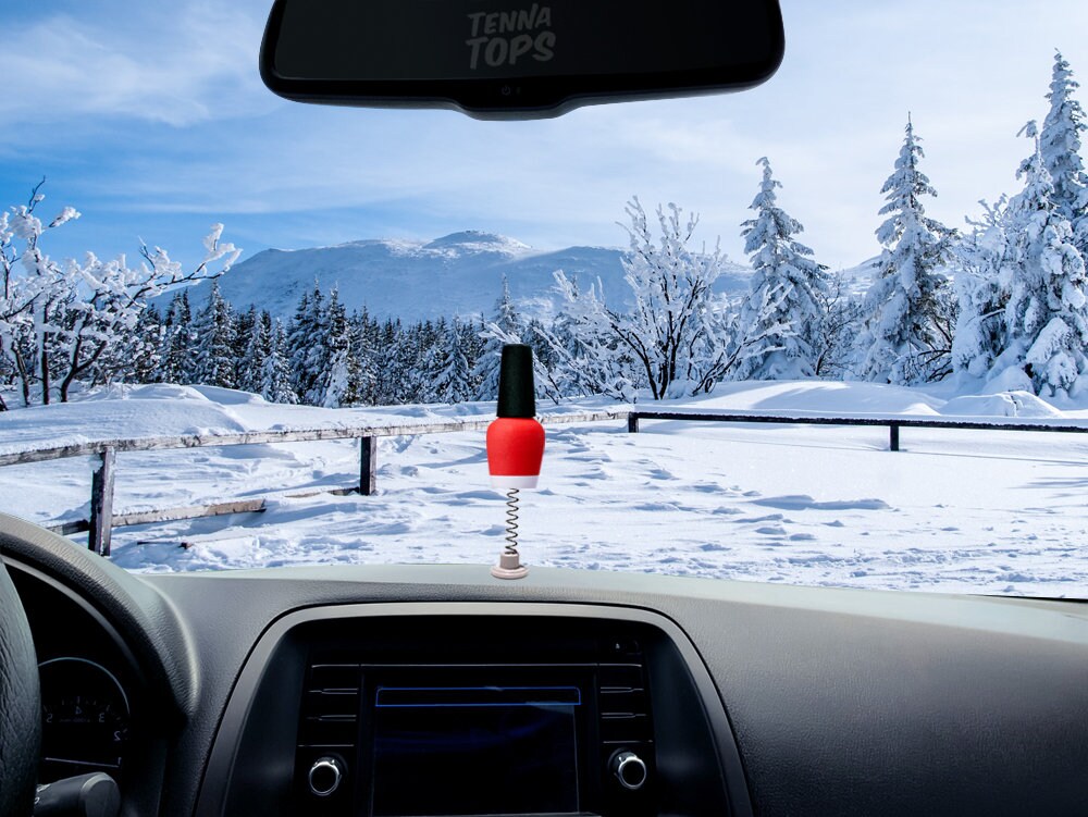 Tenna Tops Car Antenna Topper/Antenna Ball/Mirror Dangler Nail Polish Bottle 