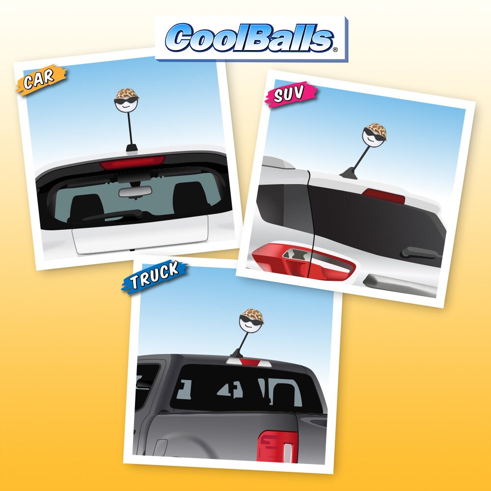 Funny car 2024 antenna toppers