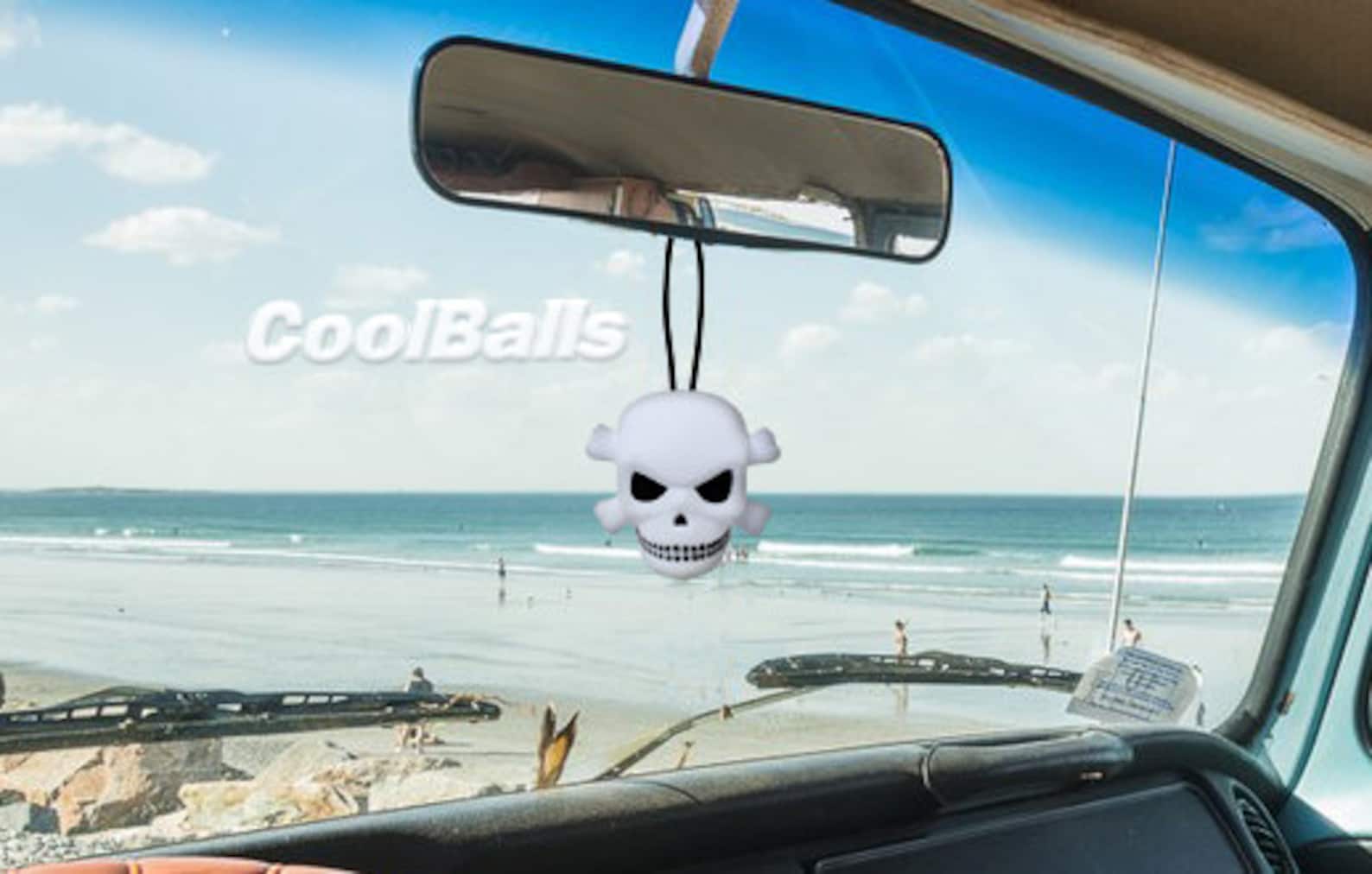 Coolballs Brand Cool Skull Car Antenna Topper / Auto Mirror Etsy
