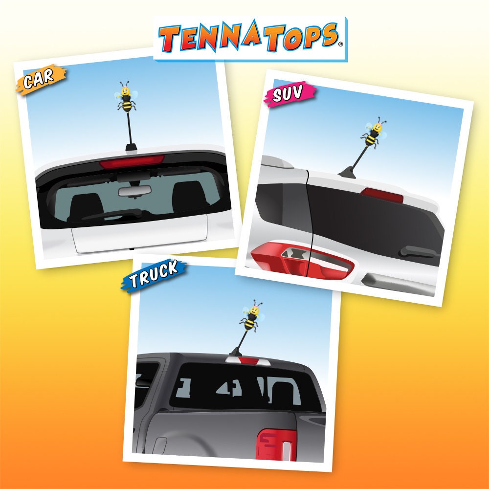 Tenna Tops Cupcake Car Decor Antenna Topper Auto Accessory