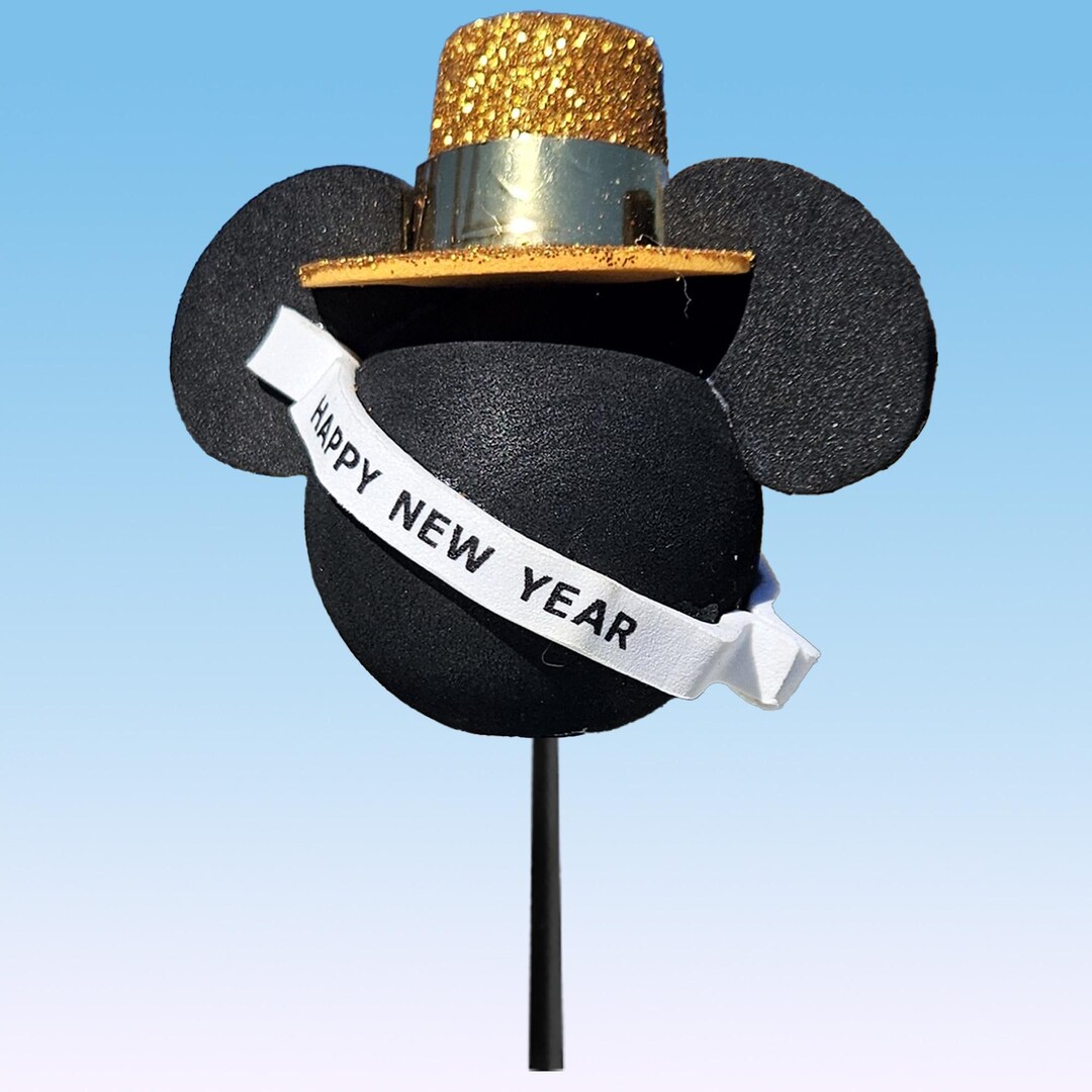 Walt Disney World Mickey Mouse Happy New Year Antenna Topper for Cars ...
