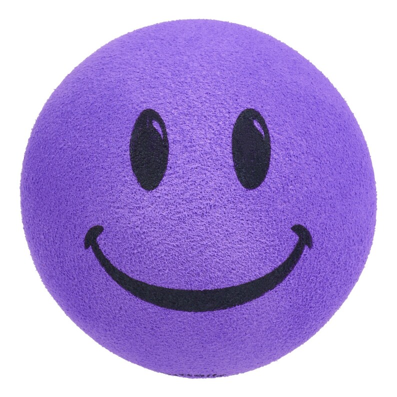 Happyballs Happy Purple Smiley Face Car Antenna Topper / Auto Etsy