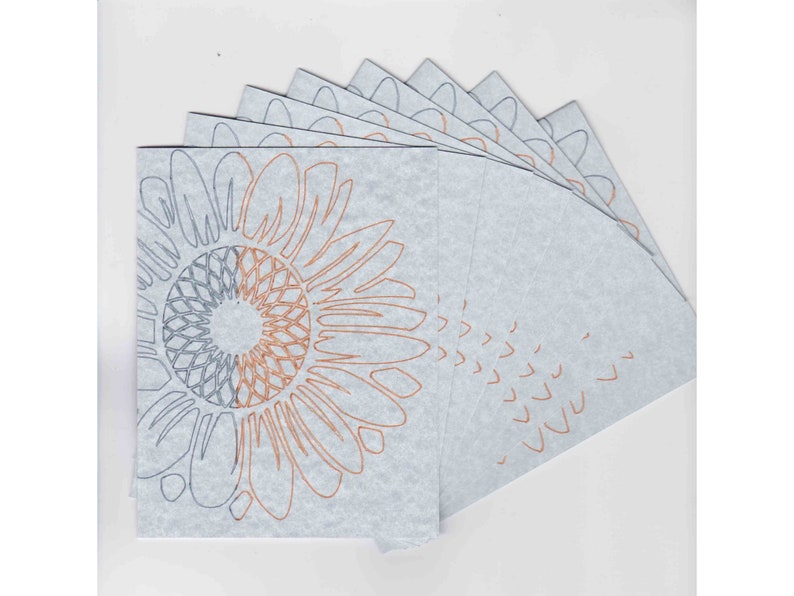 sunshine notes sunflower blank cards stationery set letter writing best friend birthday gift for her pen pal gifts flower notecards
