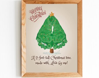 Christmas Tree Handprint Poem - Etsy