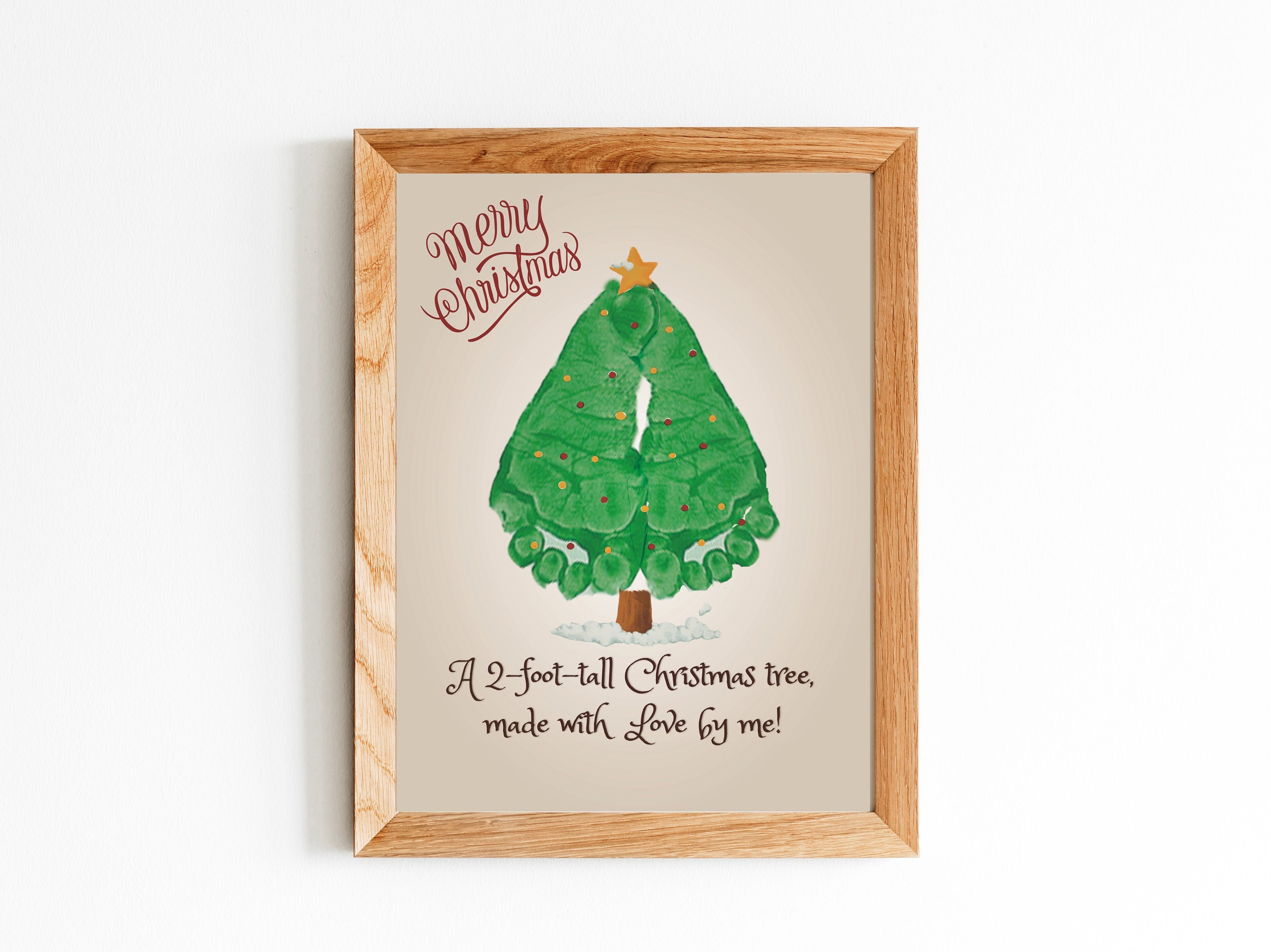 Christmas Tree Handprint Poem