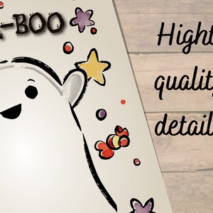 Peek a Boo Halloween Art Craft / Handprint Footprint / Ghost / Kids ...