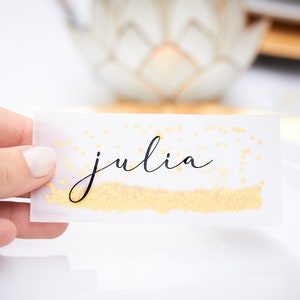 Marque Places Noël | Christmas Place Cards |  Segnaposto Natale | Customised Christmas Decorations | Personalised Place Name Cards Table