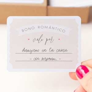 Regalo San Valentín hombre Personalizado  | Regalo para hombre Regalo para pareja San Valentin Mujer | Cupones San Valentín Español Novio