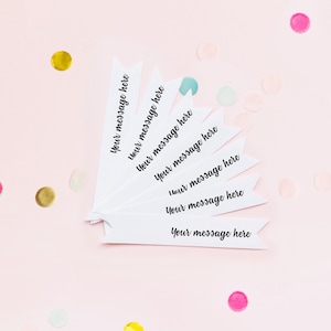 Custom Flags without straws