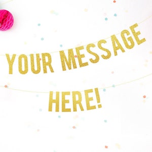 Festone personalizzabile Compleanno, Battesimo... Ghirlanda personalizzata