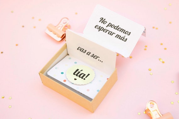 Anuncio de embarazo abuelos Anunciar embarazo Navidad original regalo de  recuerdo -  Portugal