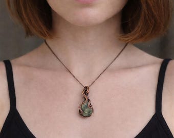 Antique Copper and Seraphinite