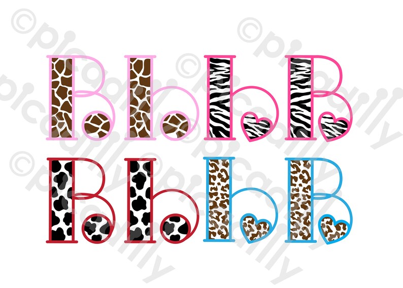 Download Clip Art Animal Monogram Svg Png Girls Animal Print Svg Cut File Initial B Animal Print Svg Zebra Monogram Svg Leopard Monogram Letter B Svg Cut File Art Collectibles
