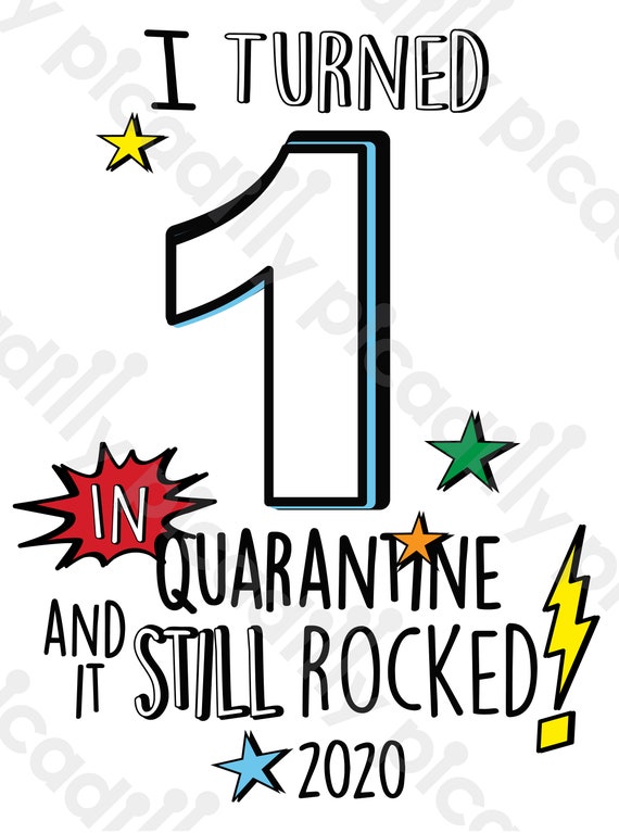 Download Baby Boy 1st Birthday In Quarantine Svg Boys 1st Quarantine Etsy