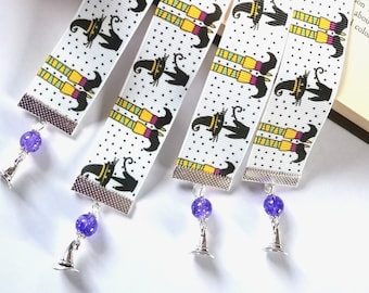 3 Pieces Halloween Witch Bookmark for Bookworm and Book Lover 5.5 x 2 Inch Halloween 3D Leg Handmade and Full of Love 3 Pieces Halloween Witch Bookmark for Bookworm and Book Lover 5.5 x 2 Inch Halloween 3D Leg Handmade and Full of Love