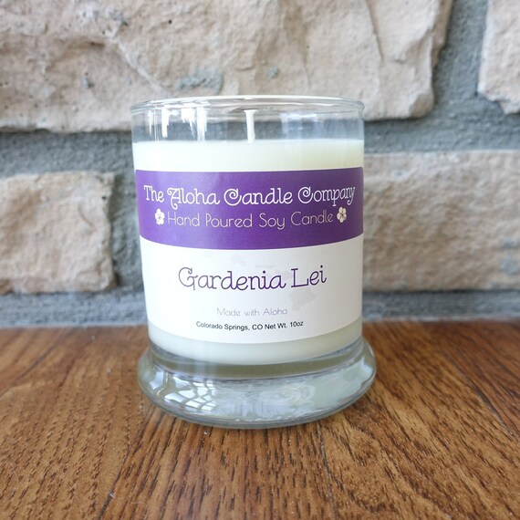Soy Candle - GARDENIA - 10oz