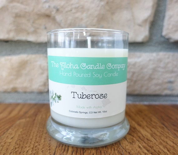Soy Candle - TUBEROSE - 10oz