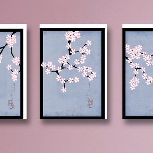 1) set of 3 White Blossom cards by Tony Fernandes