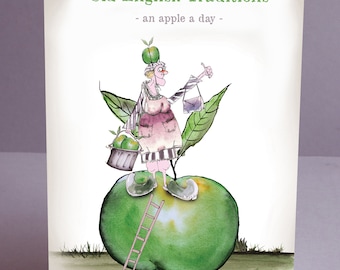 An Apple a Day - fun cards by Tony Fernandes