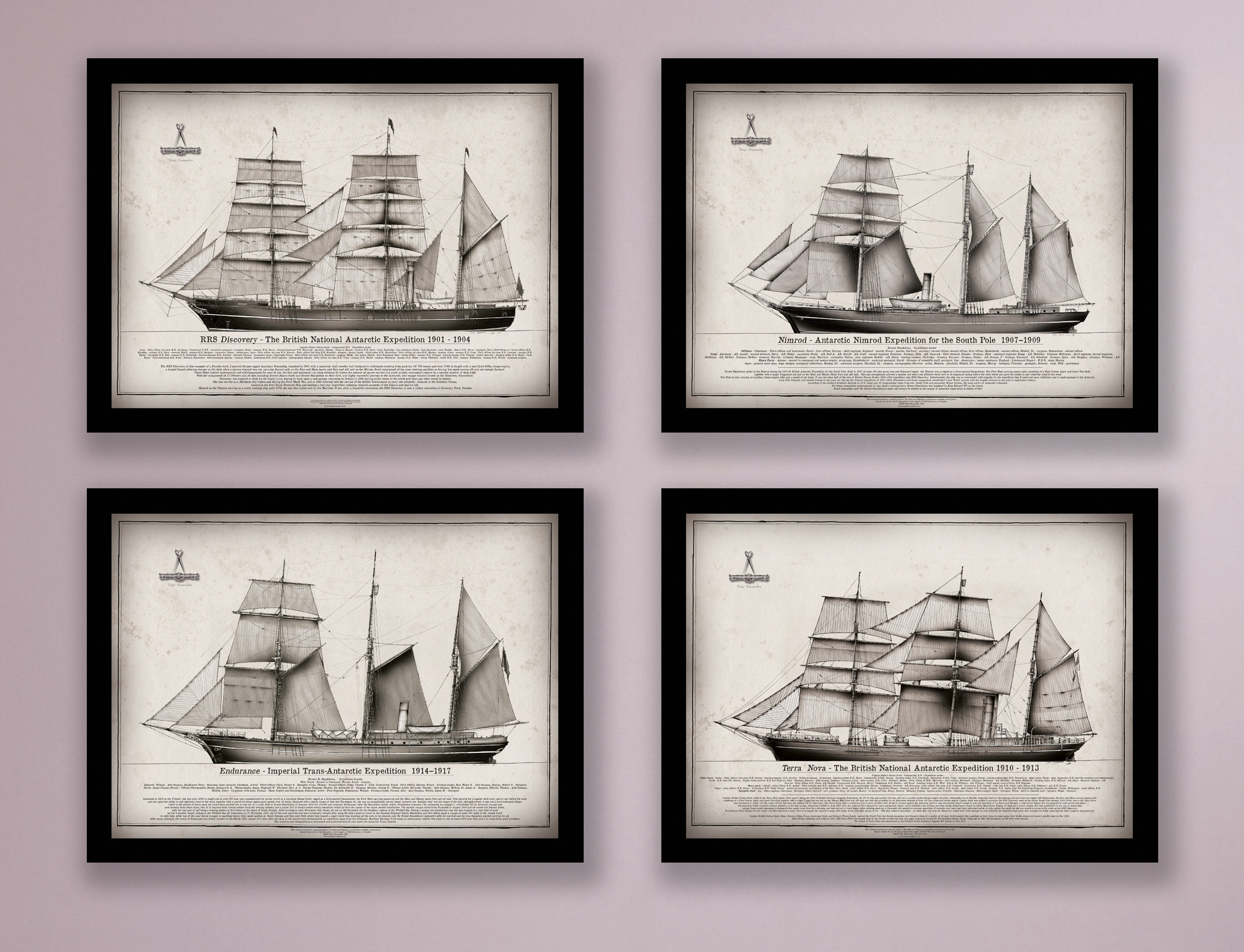 Nimrod 1907 Ship Etsy