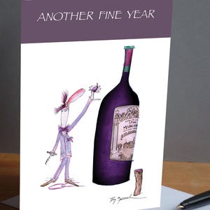 Another Fine Year, card from Tony Fernandes