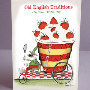 National Trifle Day - fun cards by Tony Fernandes