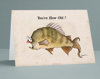 You're How Old?, fun cards by tony fernandes