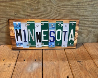 MINNESOTA License Plate Art