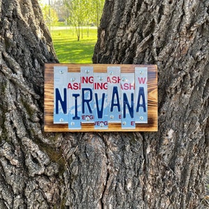 ROCK N ROLL License Plate Sign Fast FREE Shipping - Etsy