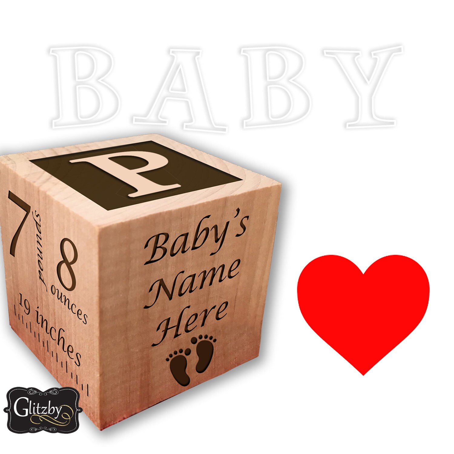 Personalized Baby Baptism Gifts Baptism Wood Block Baptism Etsy