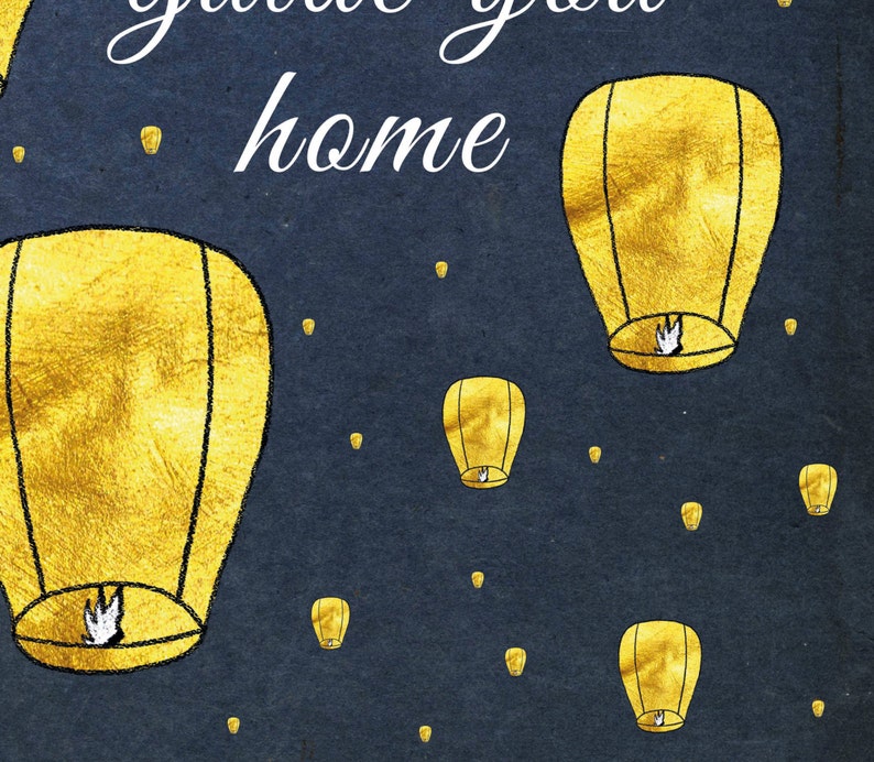 Coldplay Song Lyrics Lights Will Guide You Home Paper Etsy