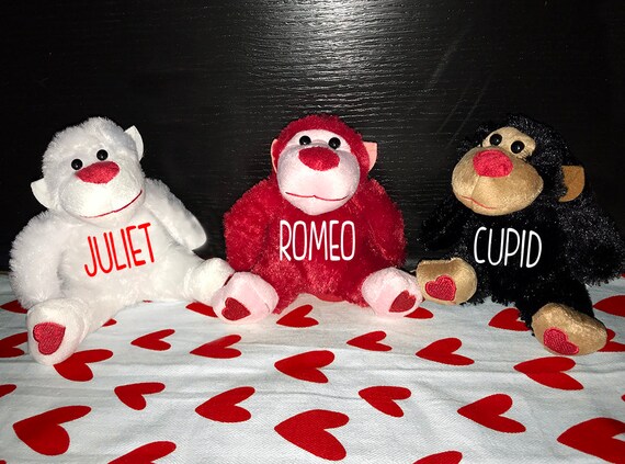 personalized valentines stuffed animals