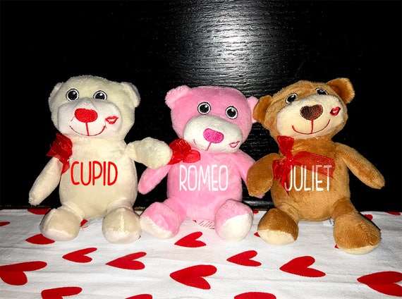 personalized valentines stuffed animals