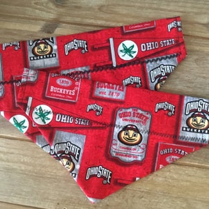 Vintage Pendant Ohio State Dog Scarf