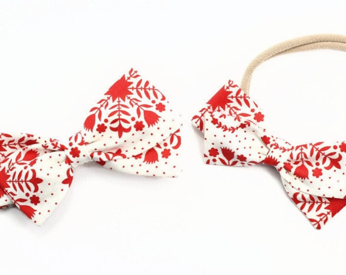 cream baby headband