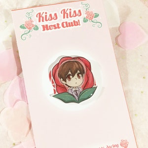 KISS KISS Host Club! Haruhi handmade pin