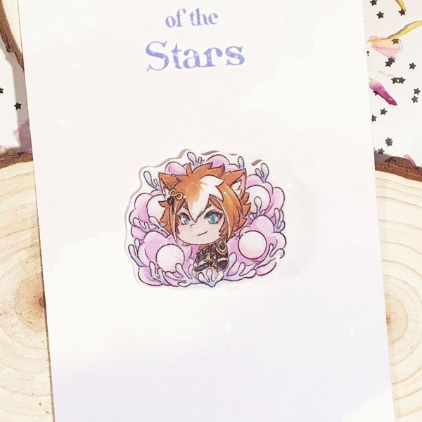 GENSHIN IMPACT - Gorou - Traveler of the Stars handmade pin