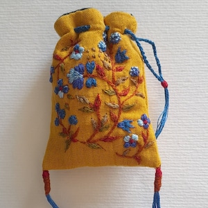 little purse with embroidery