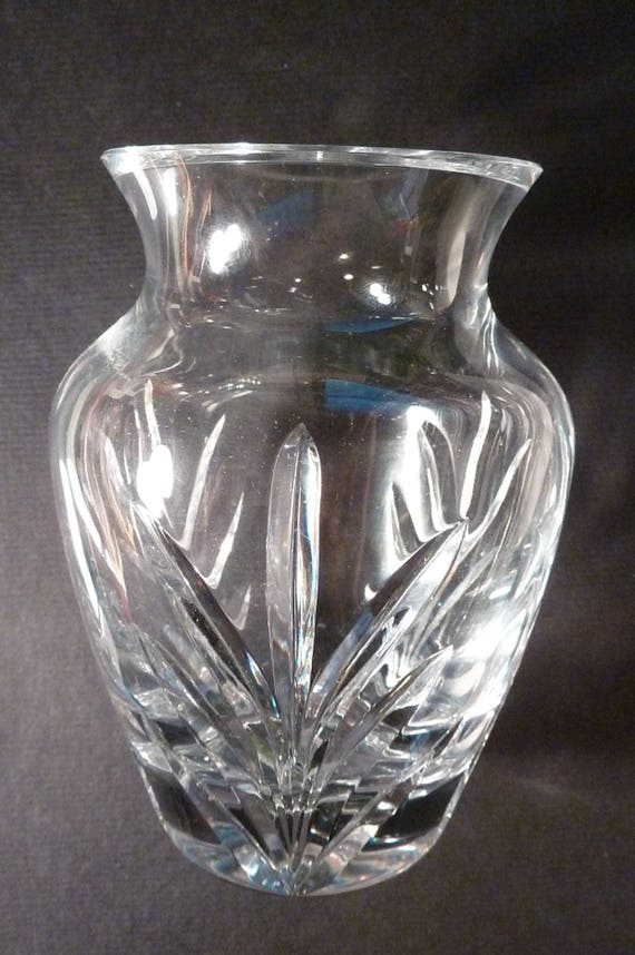 Miller Rogaska Crystal 5 Vase Etsy