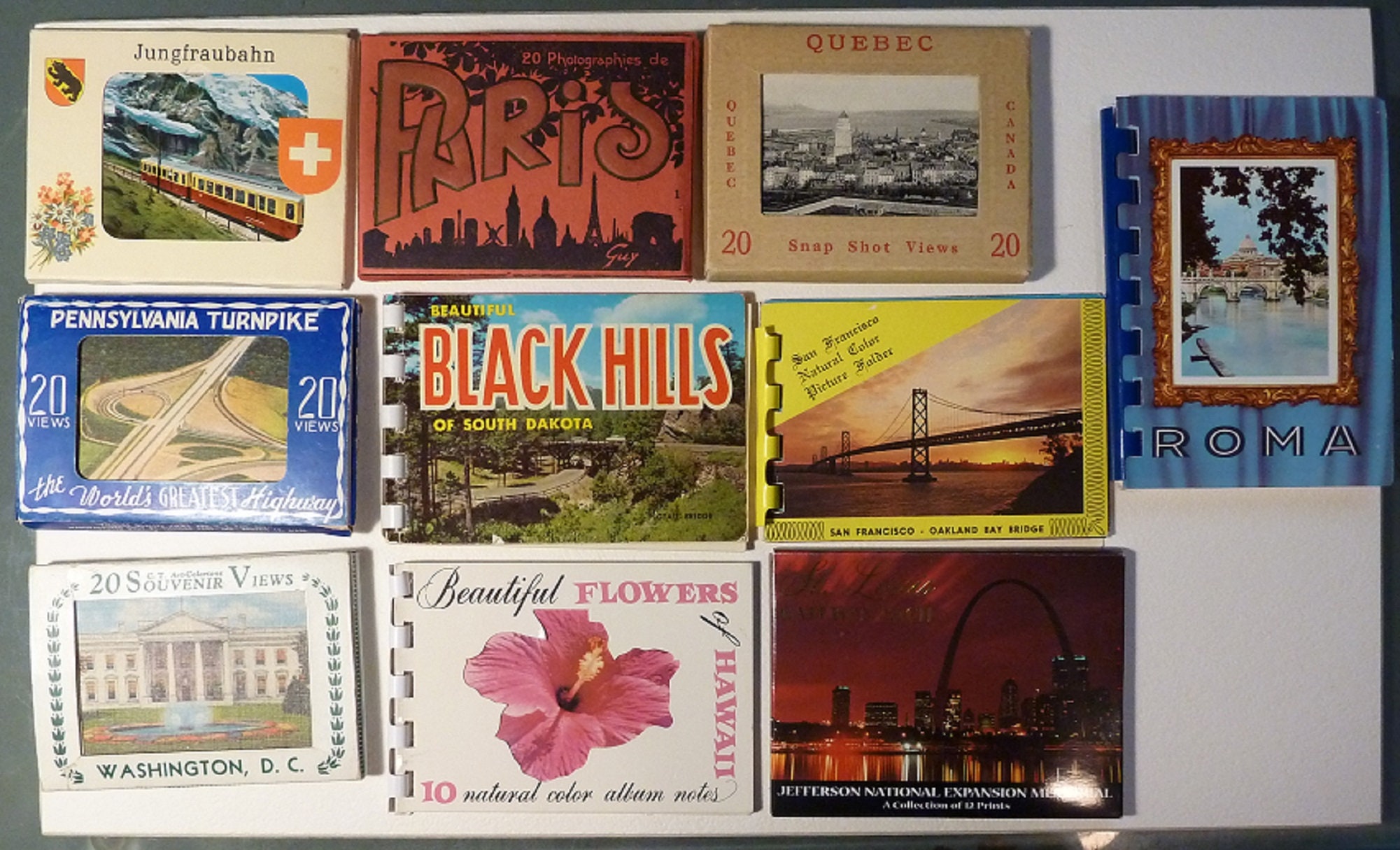 Buy Lot of Ten 10 Small Souvenir Picture Books From Around the World