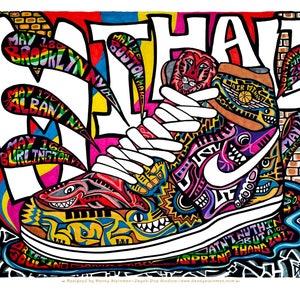 Air Mihali Signed Print AP 14 X 17"
