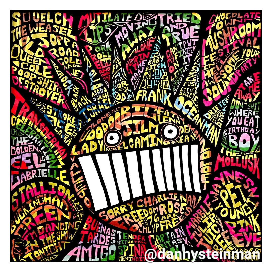 ロッキンジェリービーンPsychedelic Baby Giclee Print Rockin Jelly Bean Art Graphics