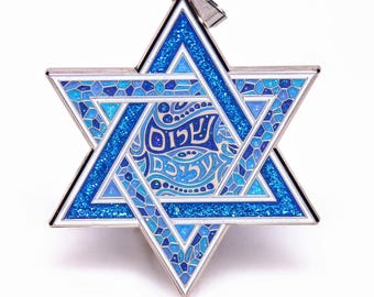 Star of David PENDANT "Silver Hannukah" Variant (OE) *No Purchase Limit (2-3 week Pre-order)