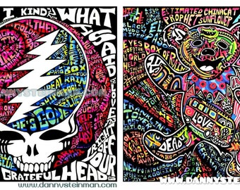 Grateful Combo (2 Signed 14 x 14 Prints)