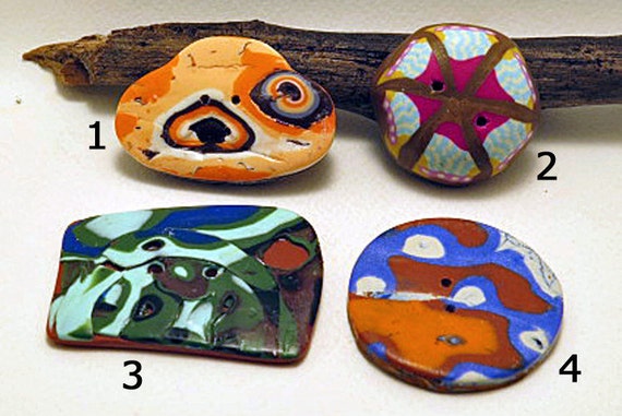 large unique buttons