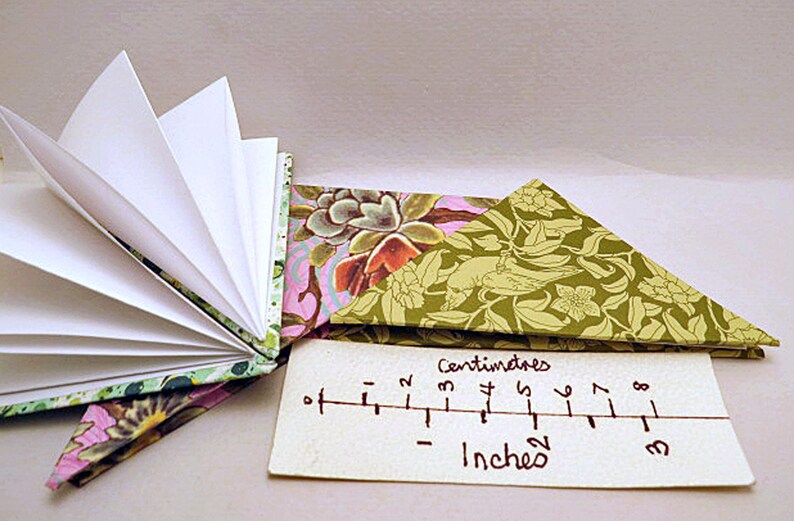 Books. Triangle Books in Sets of Three. Unique Handmade Blank Etsy